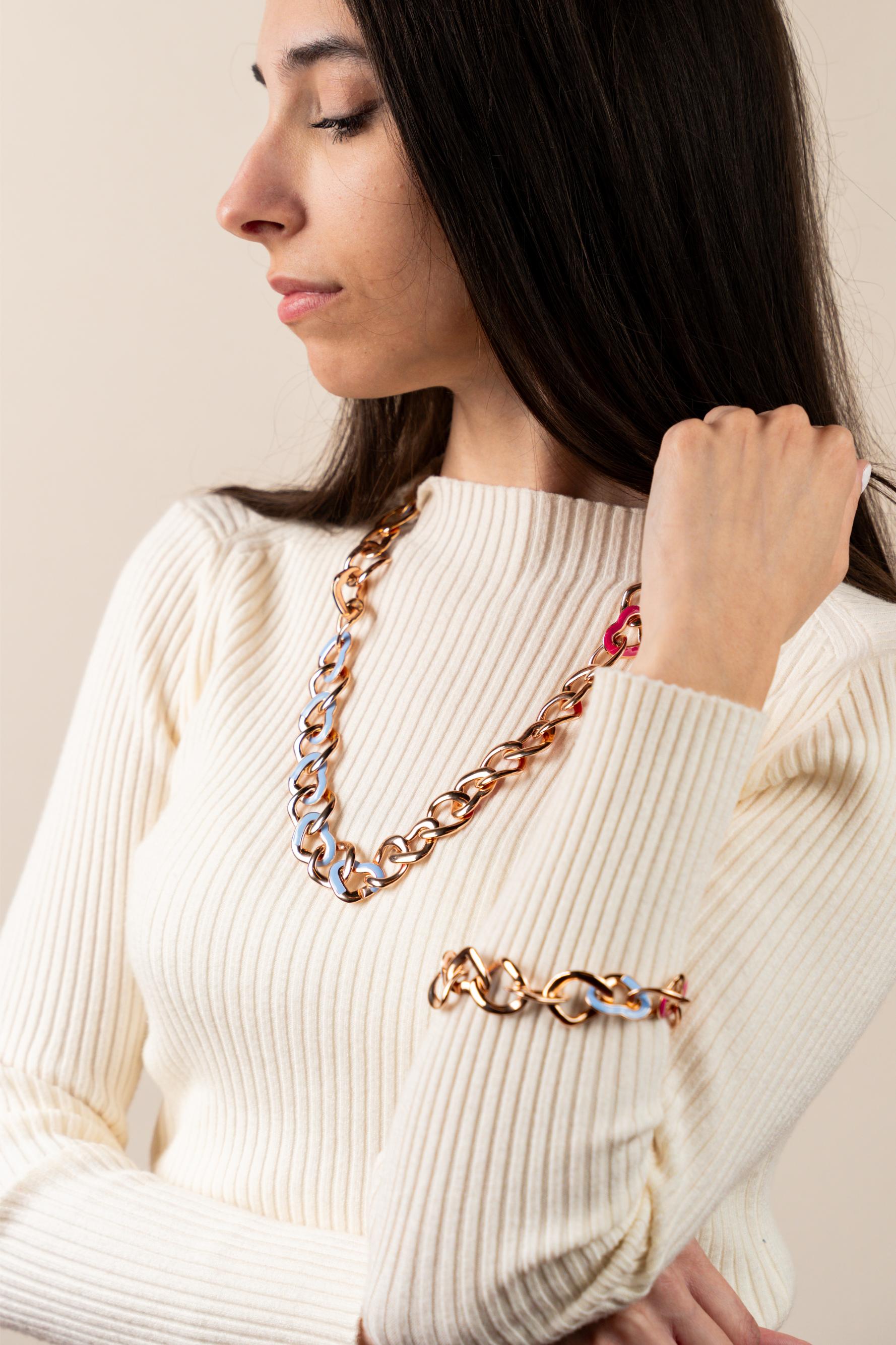 Collana a catena - TWIN001/B