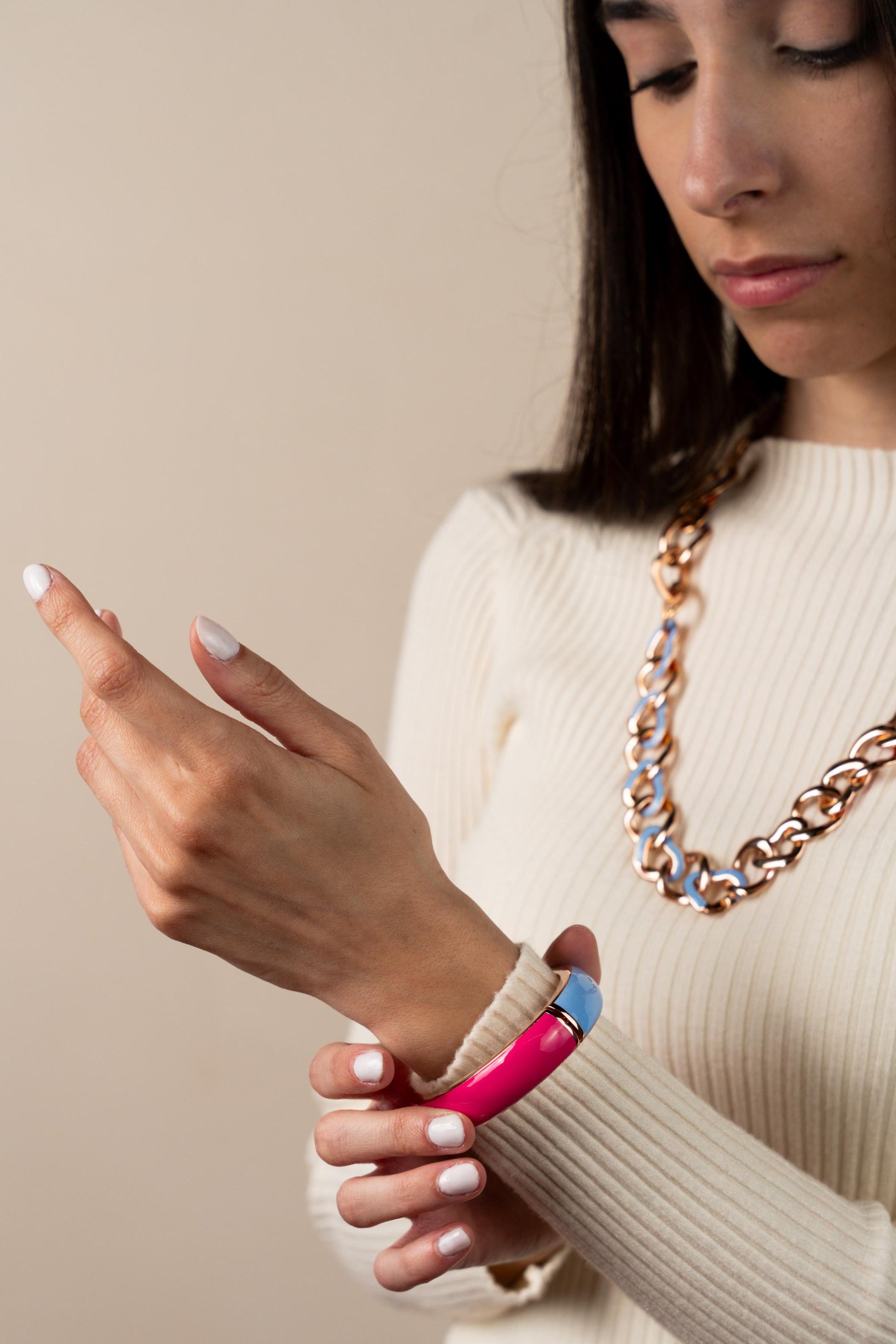 Bracciale alla schiava - TWIN003/B