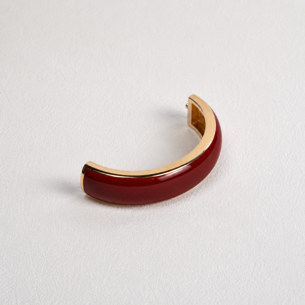 Bracciale panna/bordeaux TWIN003/A