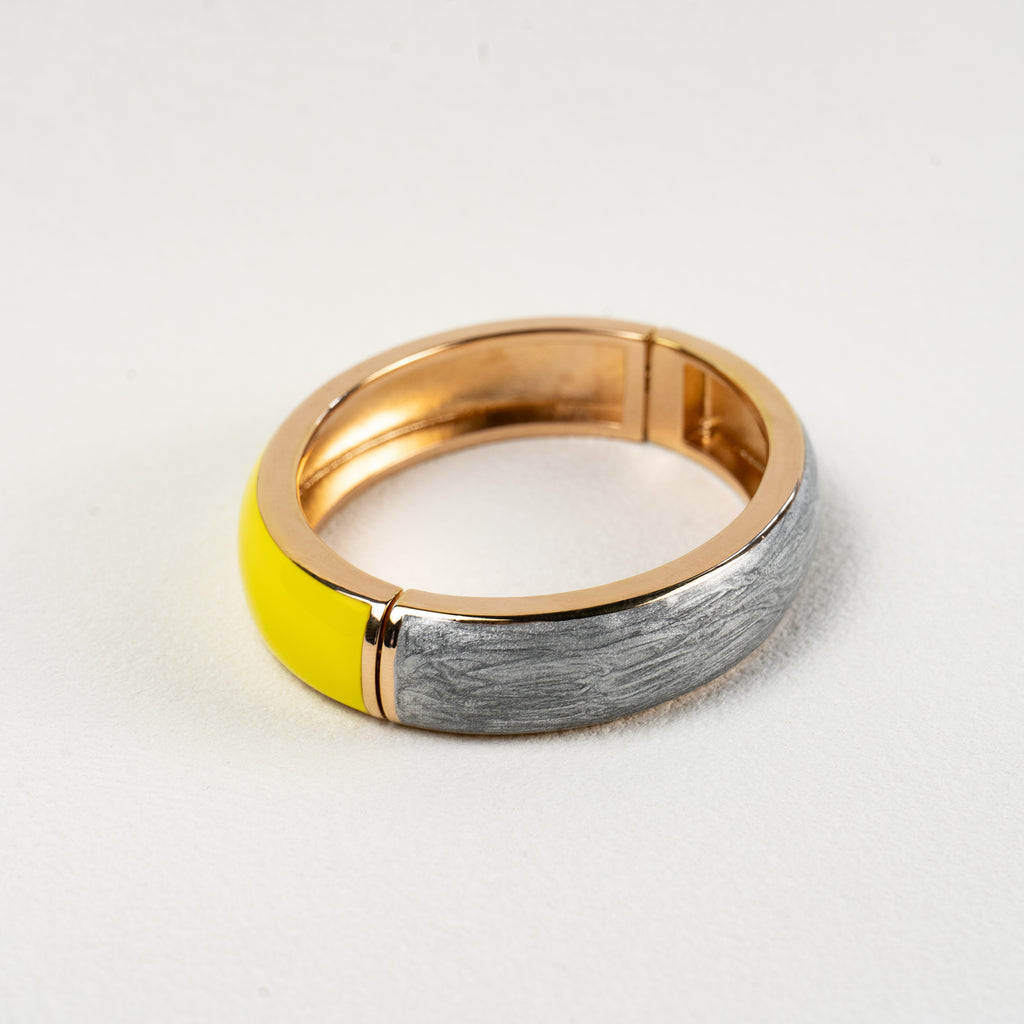 Semi-Bracciale Giallo fluo - TWIN0005/giallo