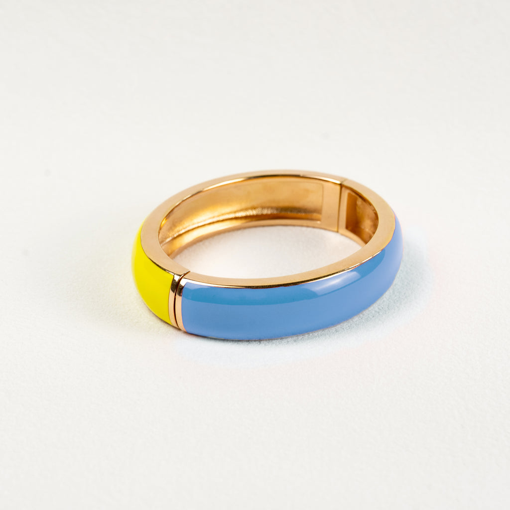 Semi-Bracciale Giallo fluo - TWIN0005/giallo
