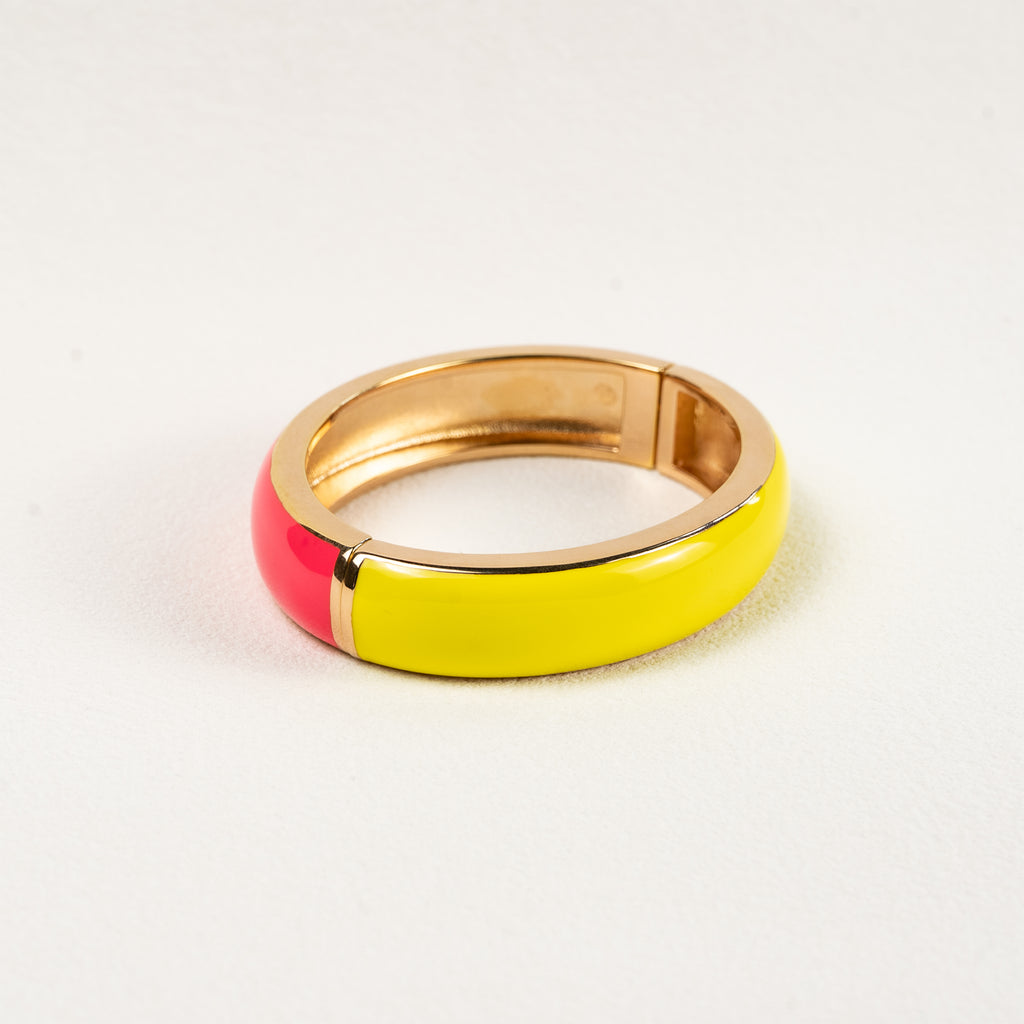 Semi-Bracciale Giallo fluo - TWIN0005/giallo